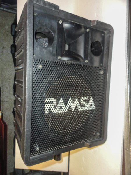 Enceinte RAMSA WS-A200E + embase-image